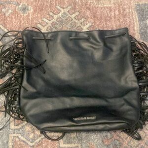 Victoria secrets fringe back pack purse